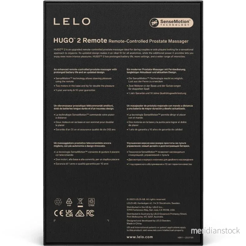 LELO - HUGO 2 GREEN REMOTE CONTROL PROSTATE MASSAGER - Bild 2
