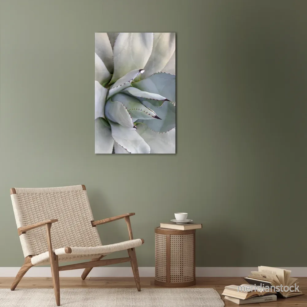 AGAVE ELEGANCE Vertical Canvas Print - Bild 2