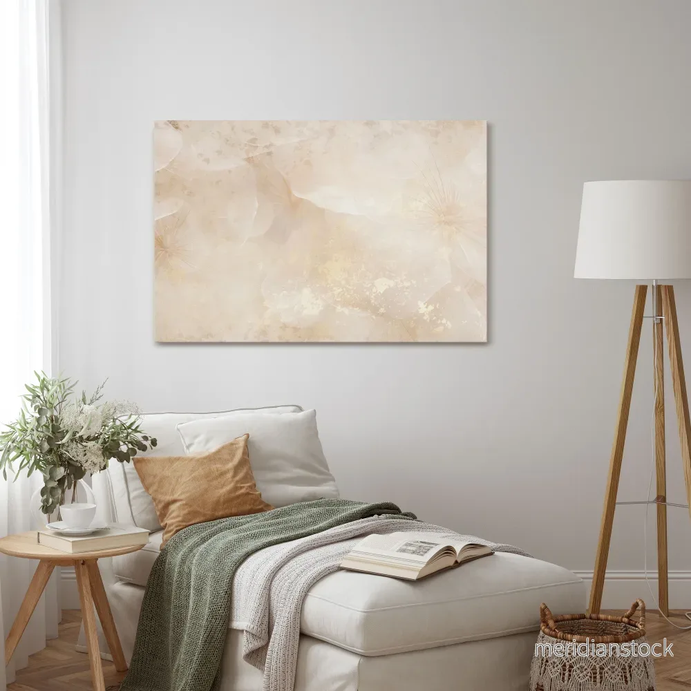 WHISPERING PETALS Horizontal Canvas Print - Bild 2