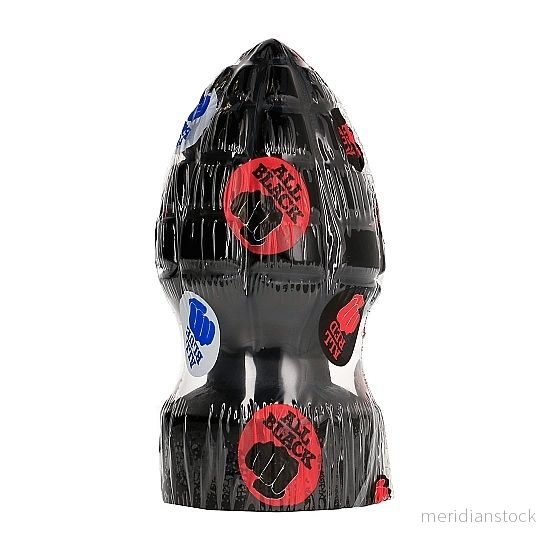 ALL BLACK - PLUG ANAL 14 CM - Bild 2