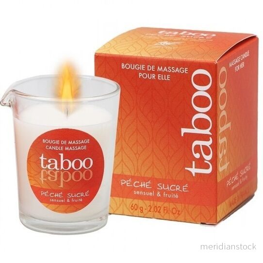 RUF - TABOO MASSAGE CANDLE FOR HER PECHE SUCRE NECTARINE AROMA - Bild 2