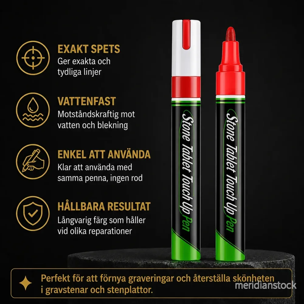 Minnesskrift™ GravyrPenna Guld – Återskapa tydliga och värdiga inskriptioner på några minuter - Bild 3