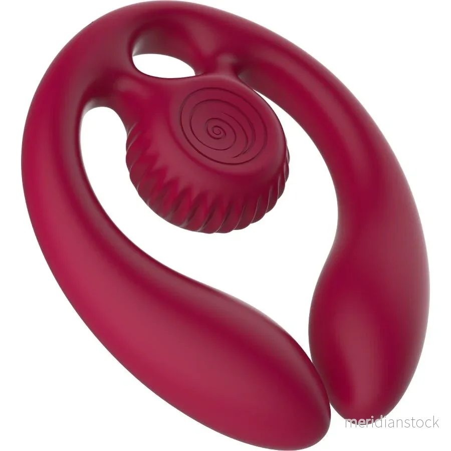 SNAIL VIBE - GIZI DUO COUPLES STIMULATOR REMOTE CONTROL BURGUNDY - Bild 2