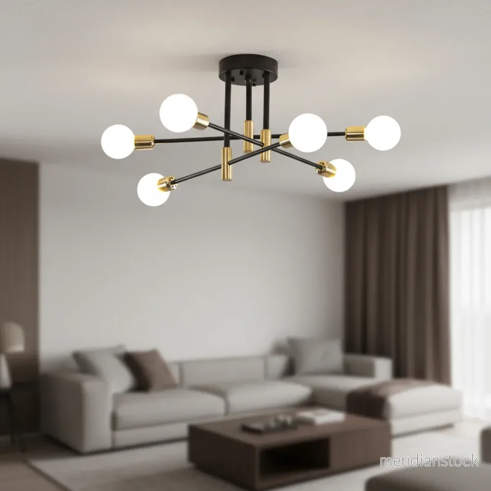 Svartguld kandelaberdesign - NoctiGold