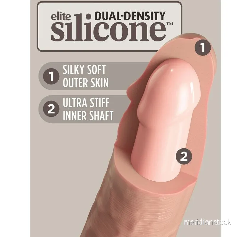 KING COCK - ELITE REALISTIC SILICONE DILDO 23 CM - Bild 3