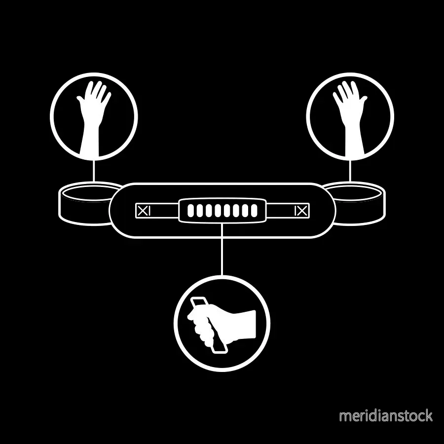 FETISH SUBMISSIVE - NOPRENE LINING HANDCUFFS WITH HANDLE