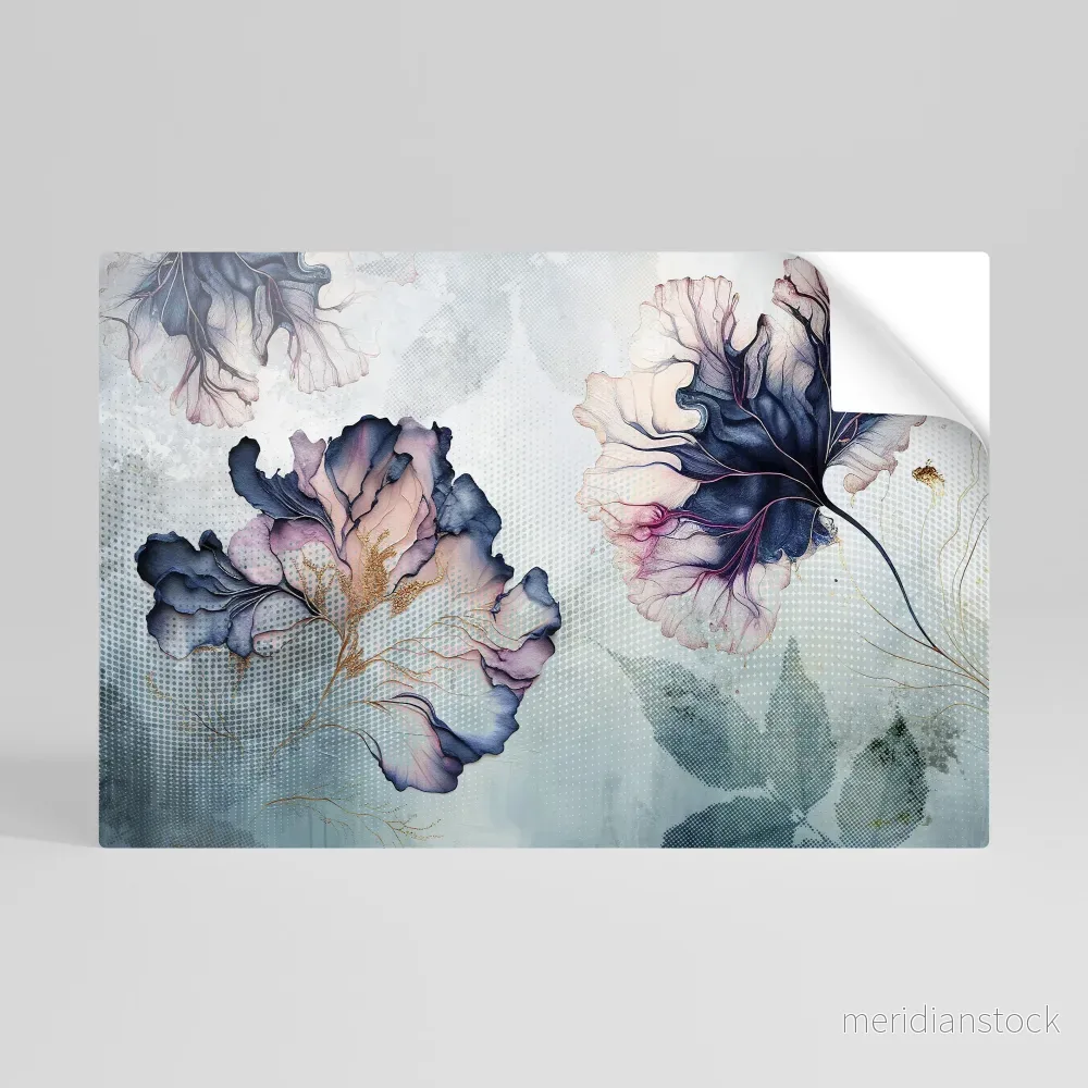 ICY BLOSSOMS Självhäftande Horisontell Poster - Bild 3