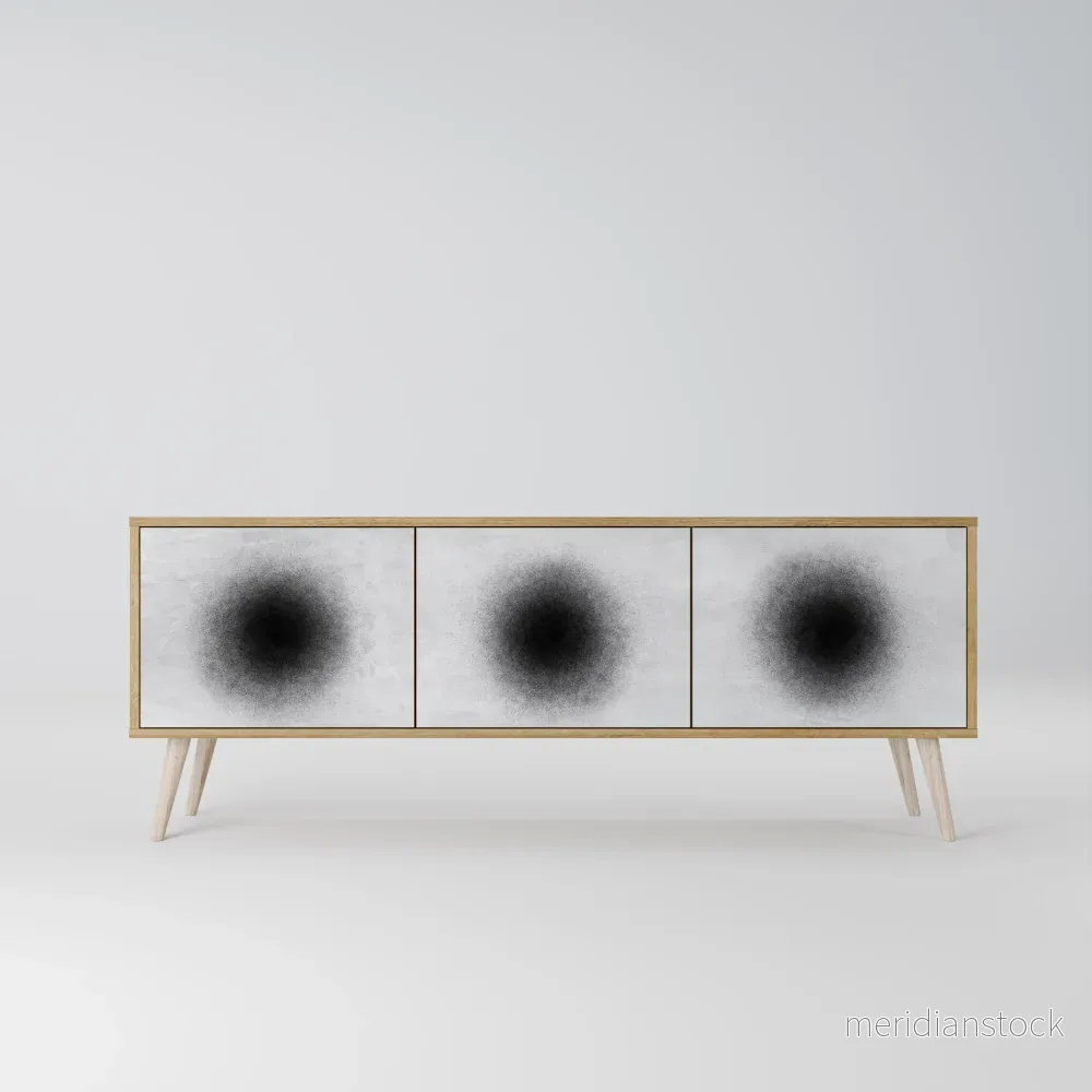 BLACK HOLE TV-bänk med 3 dörrar - Bild 2