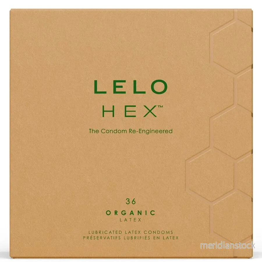 LELO - HEX ORGANIC CONDOM BOX 36 UNITS