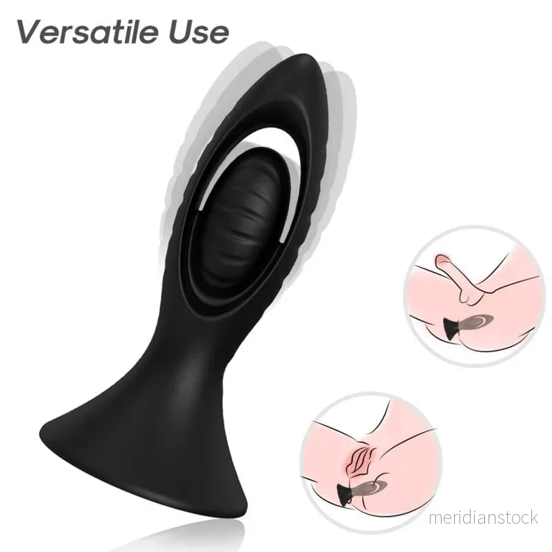 ARMONY - VIBRATOR & ANAL PLUG SILICONE BLACK - Bild 2