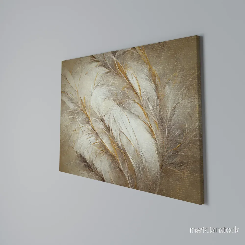 SOFT PLUMAGE Horizontal Canvas Print - Bild 3