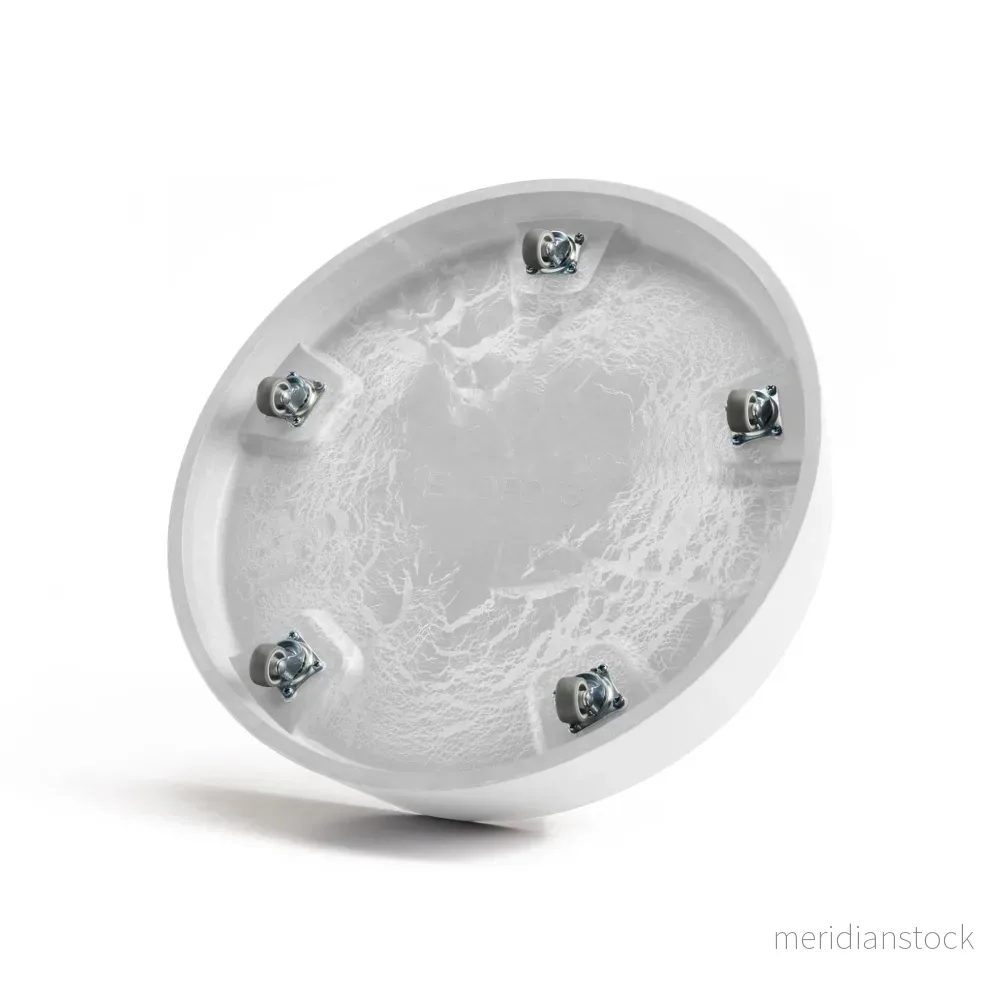 Krukfat Oslo med hjul 45cm vit