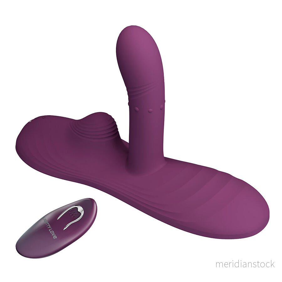 PRETTY LOVE - LUKA SIT-DOWN VIBRATOR WITH HEAT EFFECT AND REMOTE CONTROL - Bild 3