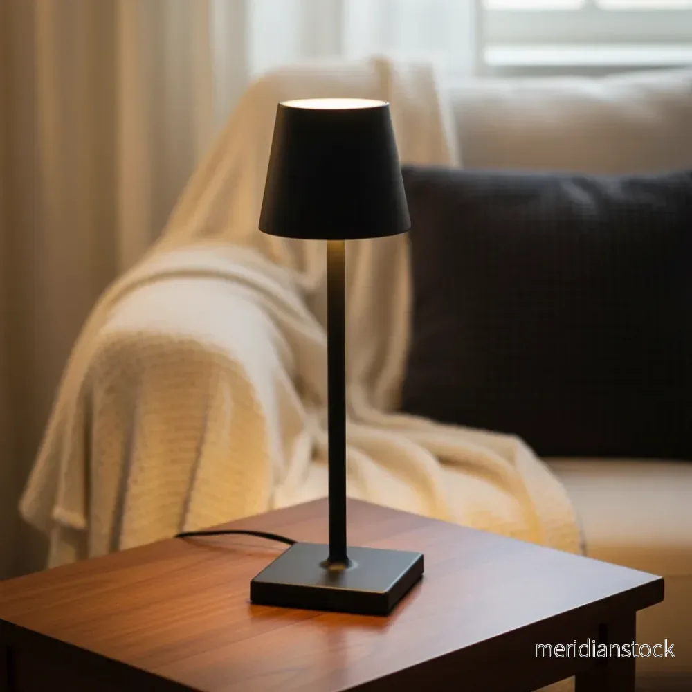 Dimmbar bärbar bordslampa - CozyLumen