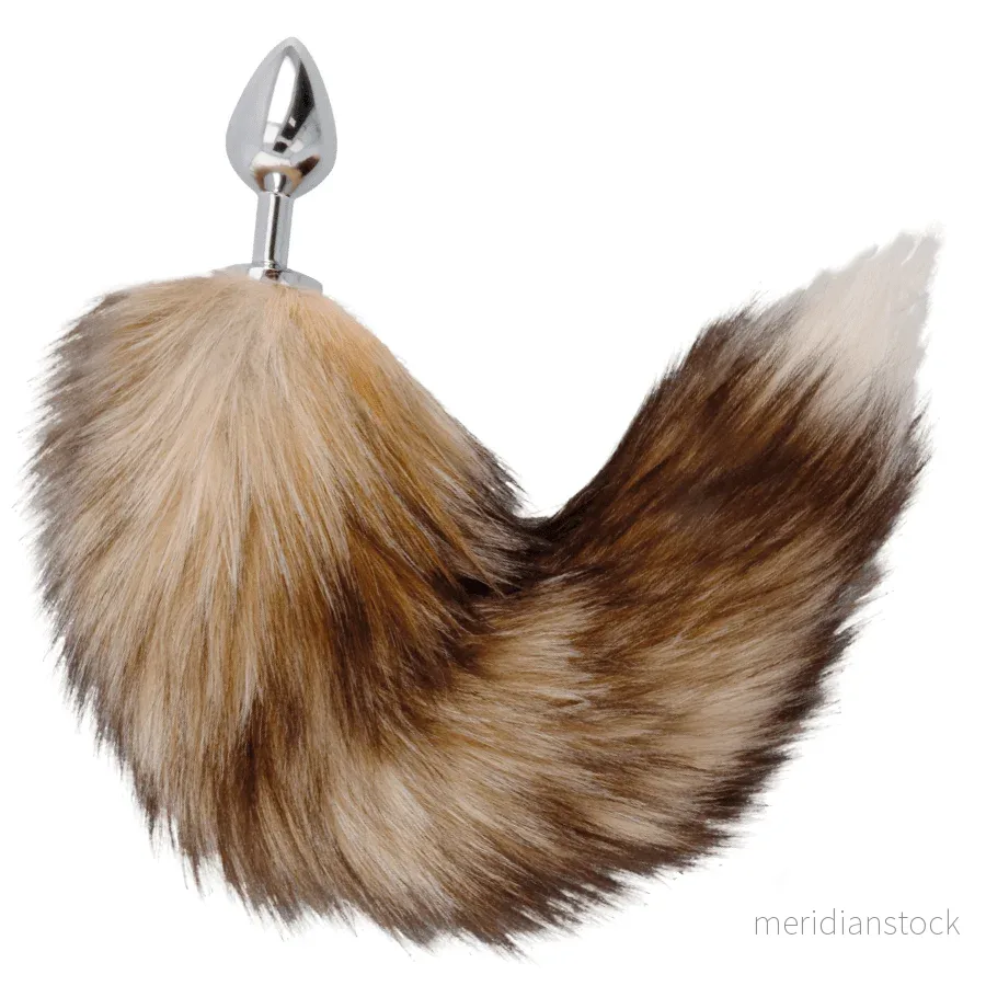 DARKNESS - TAIL BUTT PLUG SILVER - Bild 2