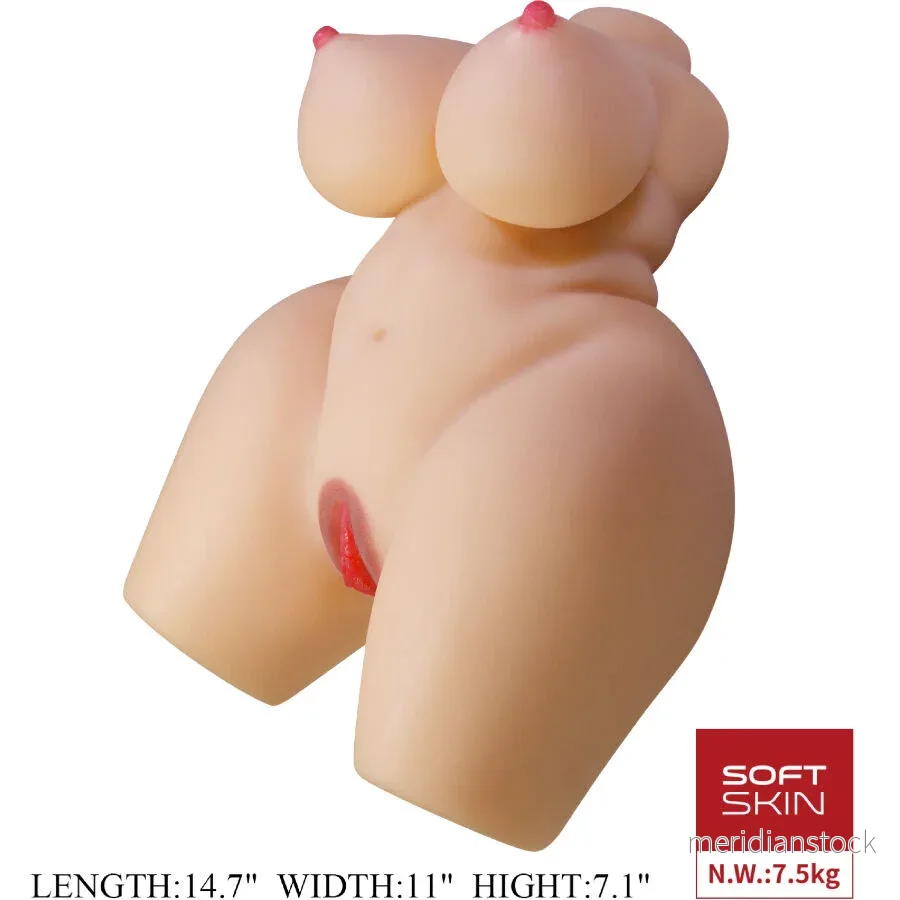 CRAZY BULL - GRACE REALISTIC FEMALE TORSO VAGINA AND ANAL 7.5 KG - Bild 2