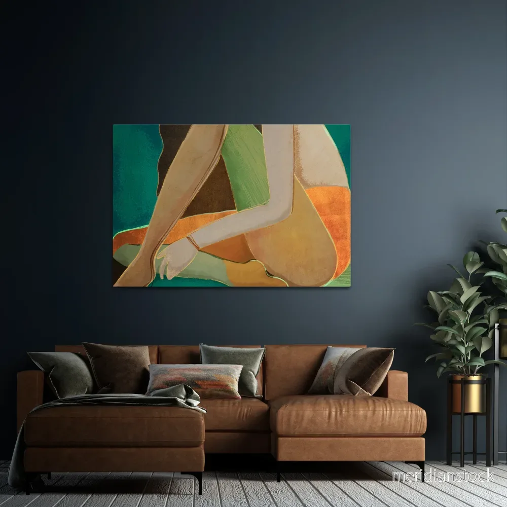 WAITING FOR LOVE Horizontal Canvas Print