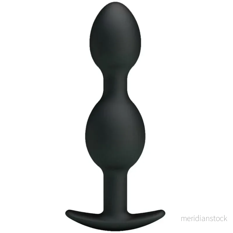 PRETTY LOVE - SILICONE ANAL BALLS 12.5 CM BLACK - Bild 3