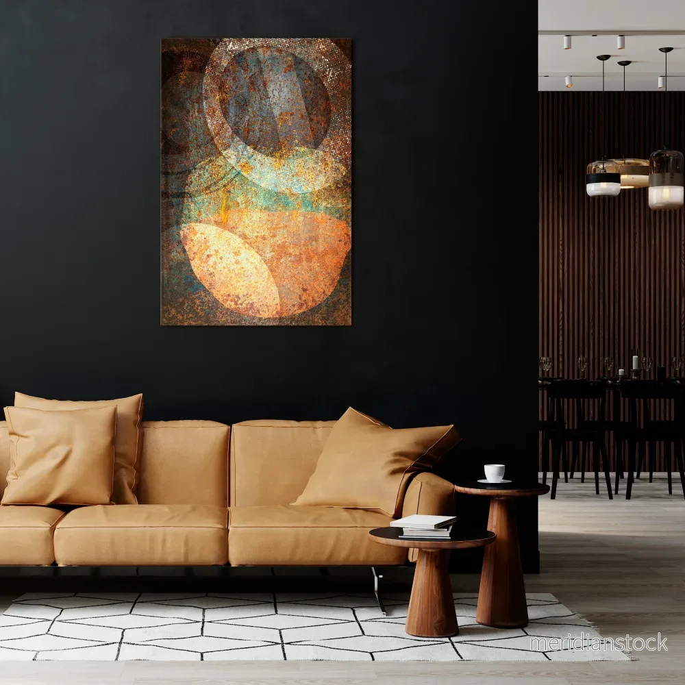 ANTIQUE AURA Vertical Canvas Print - Bild 2