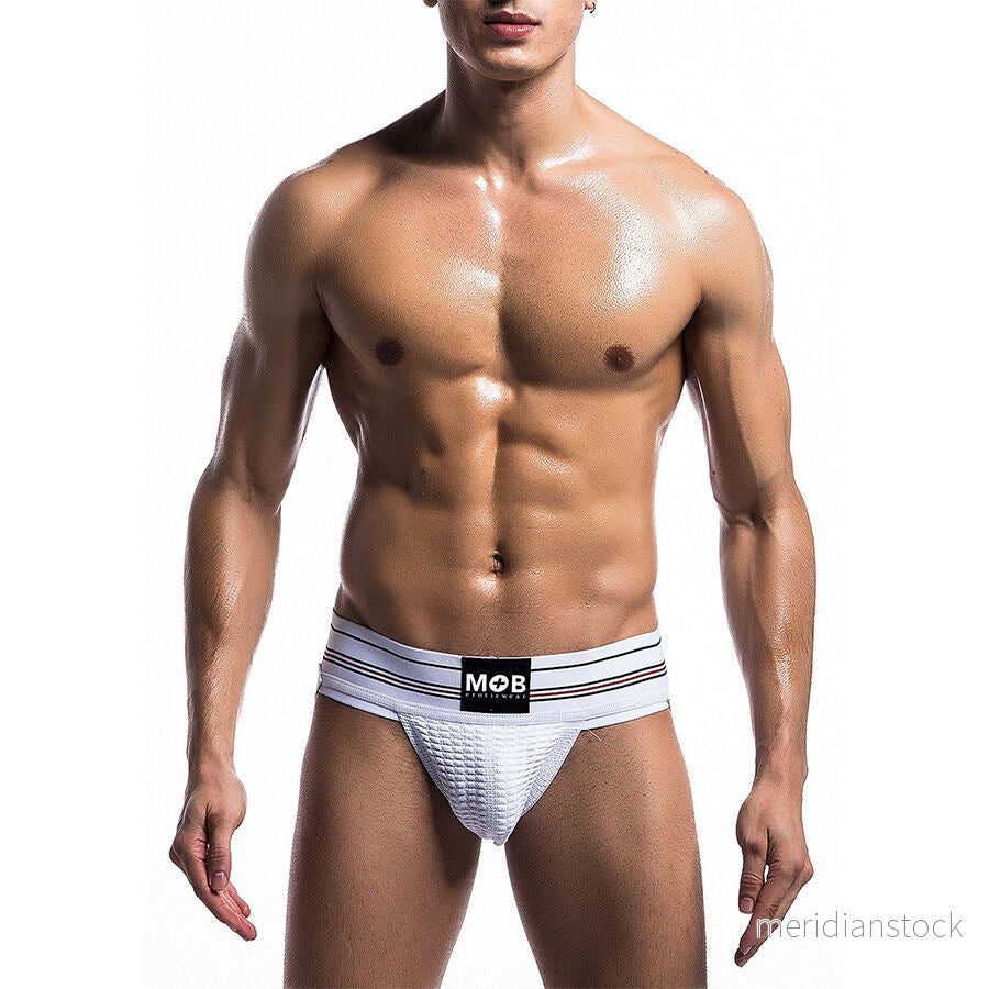 MOB - CLASSIC WHITE THONG SIZE L - Bild 3