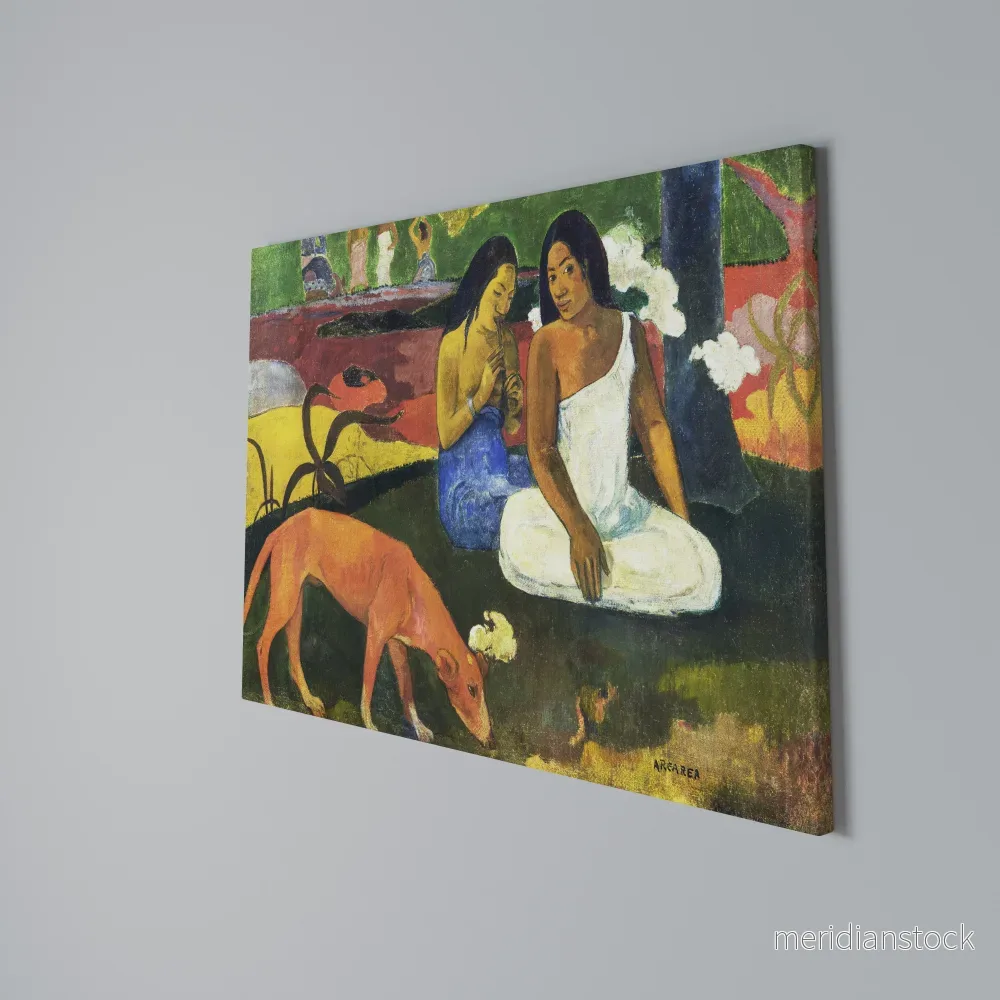 AREAREA BY GAUGUIN Horizontal Canvas Print - Bild 3