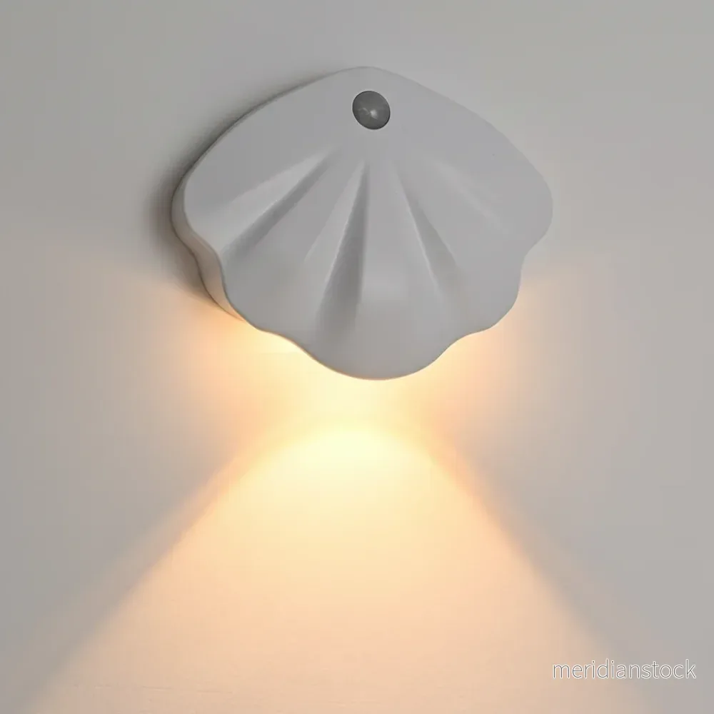 Snäckformad vägglampa - NightShell - Bild 3
