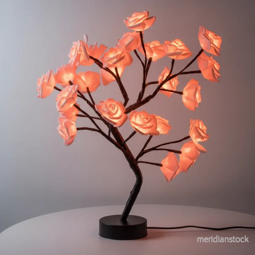 Künstlicher Rosenbaum Lampe - RoseAura - Bild 2