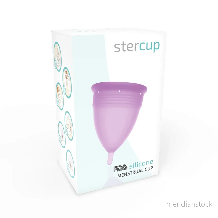 STERCUP - FDA SILICONE MENSTRUAL CUP VIOLET - SIZE L
