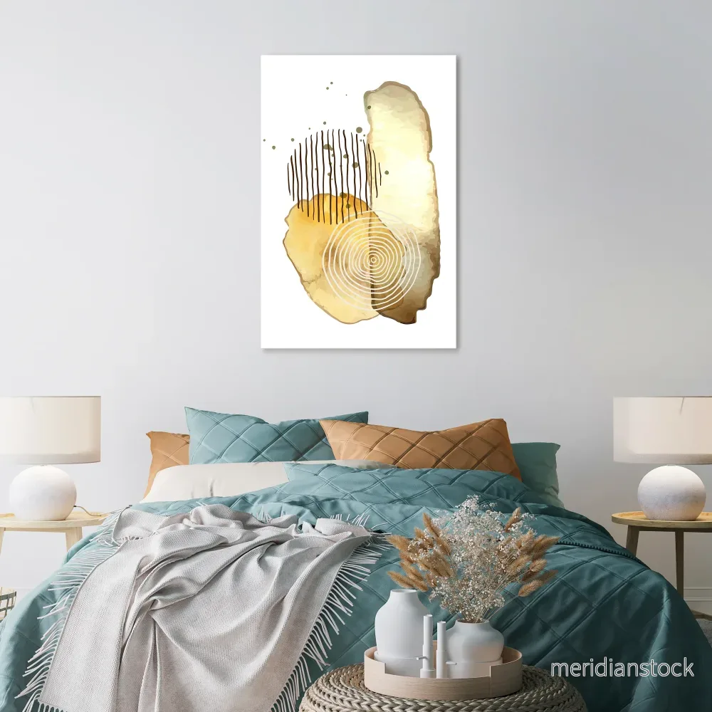 TRANSCENDENT TONES Vertical Canvas Print