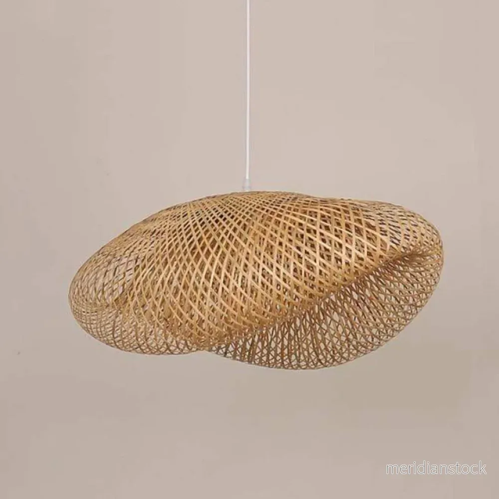 Design LED-hänglampa i bambukulor – EcoSphere - Bild 3