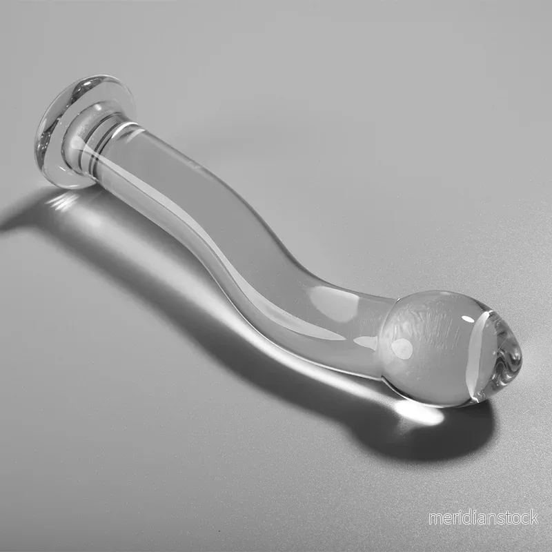 NEBULA SERIES BY IBIZA - MODEL 18 DILDO BOROSILICATE GLASS CLEAR 18.5 CM -O- 3.5 CM - Bild 3