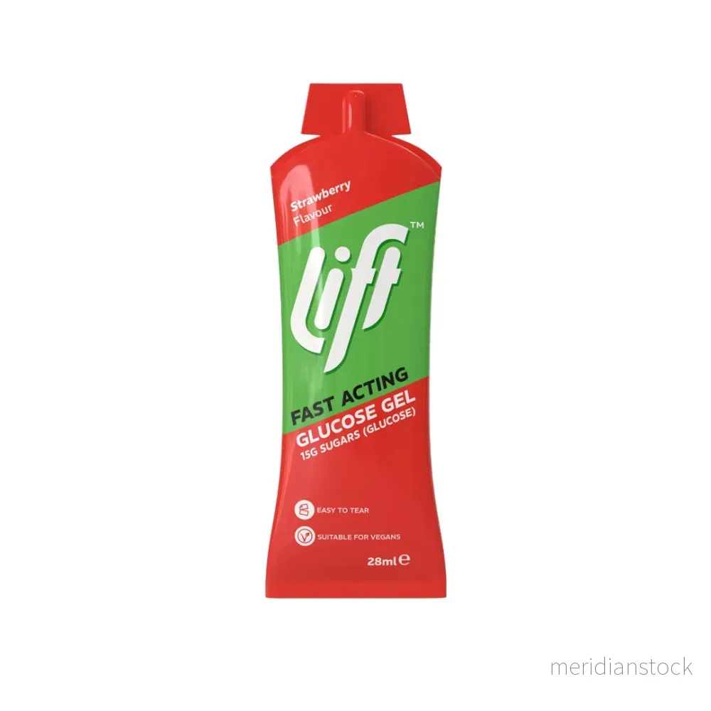 TEST Druvsocker LIFT GlucoGel Jordgubb TEST Druvsocker LIFT GlucoGel Jordgubb