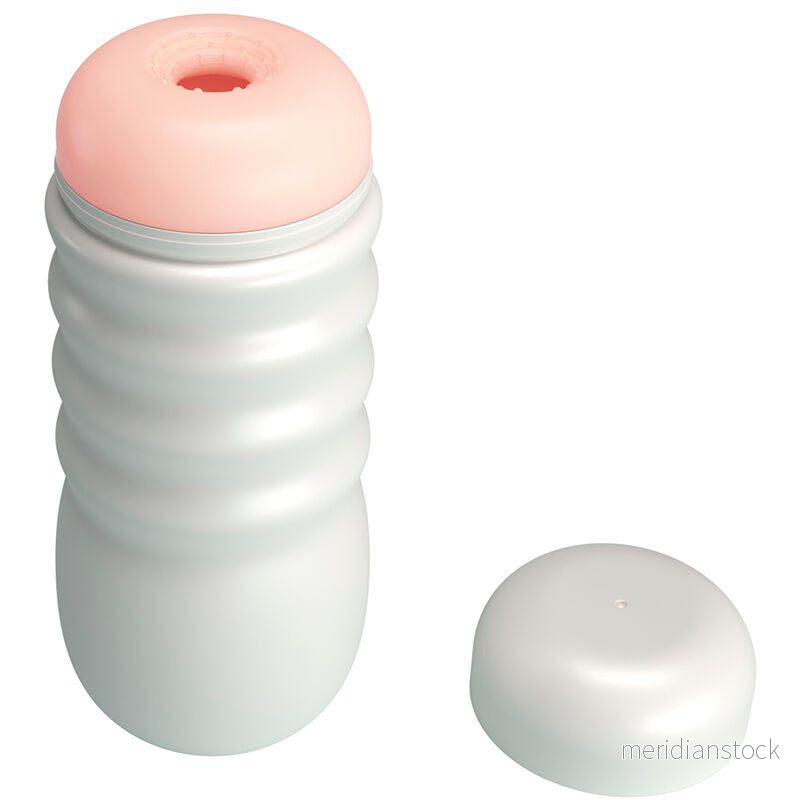 PRETTY LOVE - FLORA VAGINA MASTURBATOR WITH SUCTION CUP AND INTERNAL TEXTURES - Bild 3