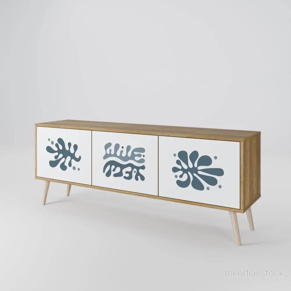 WONDERLAND VEGETATION TV-bänk med 3 dörrar WONDERLAND VEGETATION TV-bänk med 3 dörrar