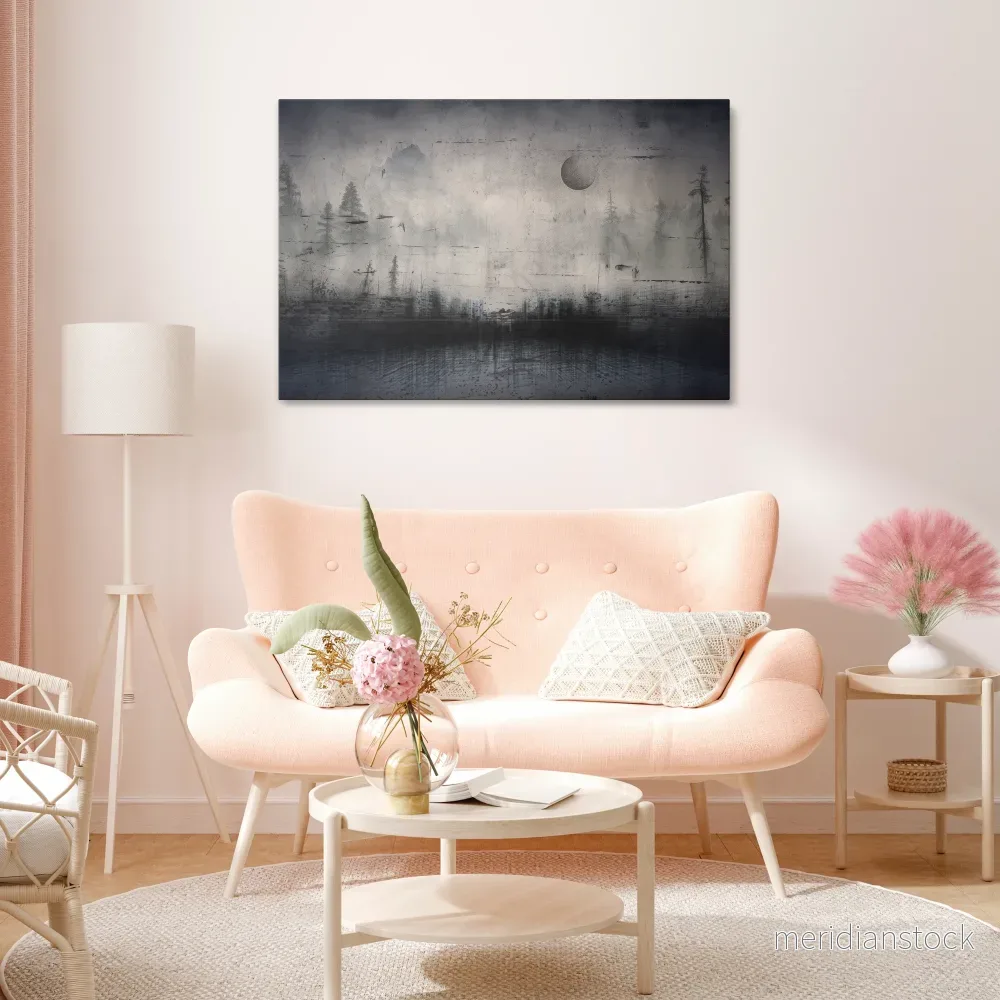 ECLIPSE OF SERENITY Horizontal Canvas Print - Bild 2