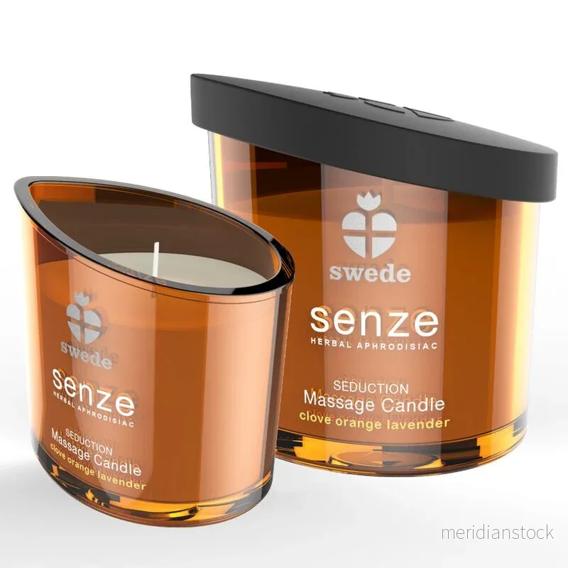 SWEDE - SENZE SEDUCTION MASSAGE CANDLE - CLOVE, ORANGE, LAVENDER - Bild 2