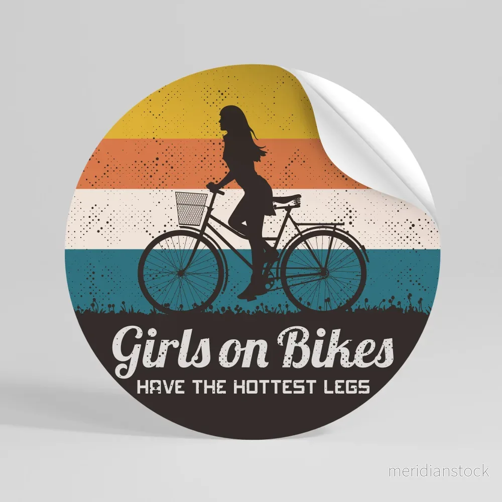 THE HOTTEST LEGS Rund väggdekal THE HOTTEST LEGS Rund väggdekal