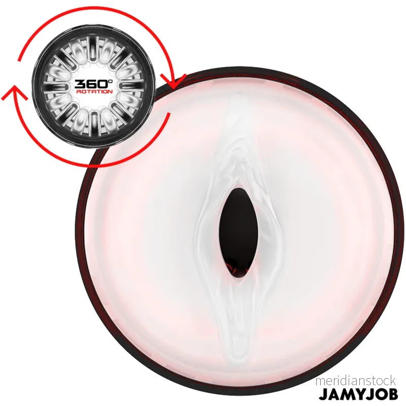 JAMYJOB - STORM AUTOMATIC VAGINA MASTURBATOR 10 ROTATION AND THRUST MODES - Bild 2