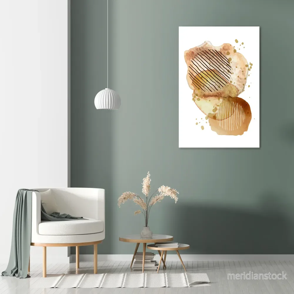 TRANSCENDENTAL HARMONY Vertical Canvas Print