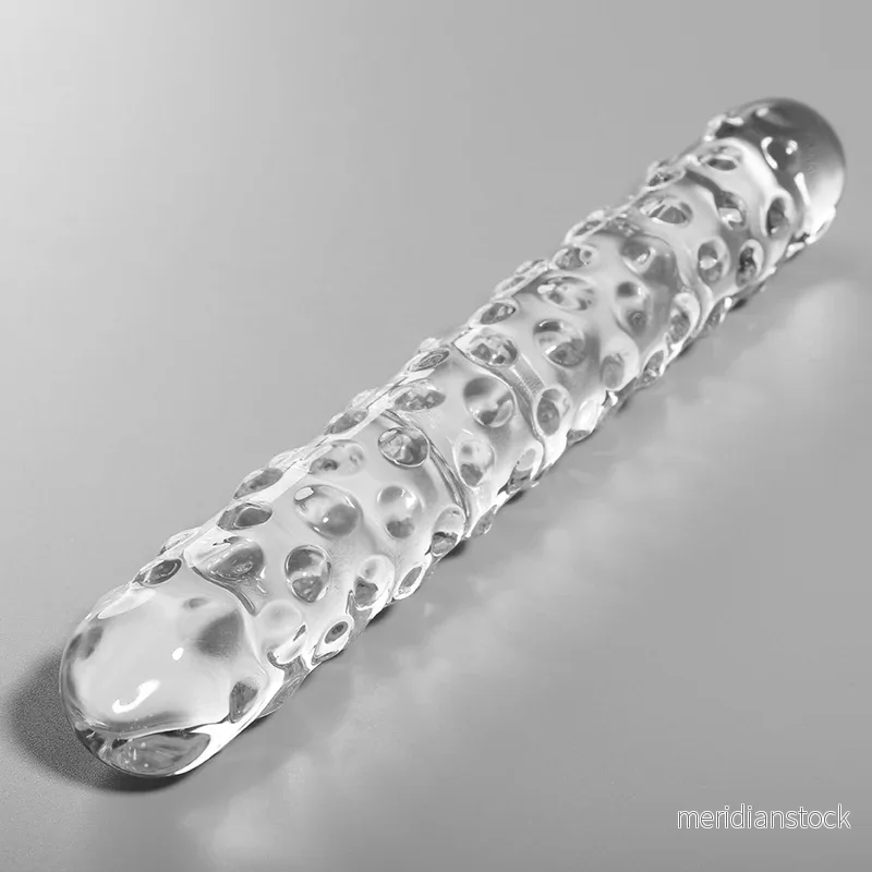 NEBULA SERIES BY IBIZA - MODEL 15 DILDO BOROSILICATE GLASS CLEAR 18.5 CM -O- 3 CM - Bild 3