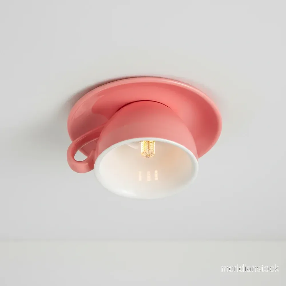 Keramisk taklampa kaffekopp - CeramiKiss - Bild 2