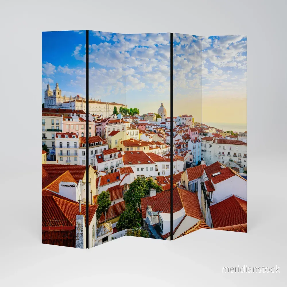 ROOFTOP RADIANCE Dekorativ rumsavdelare – 5 paneler