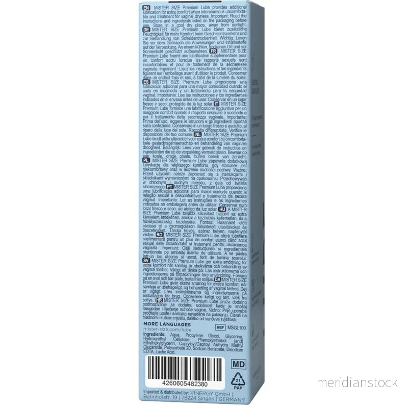MISTER SIZE - PREMIUM LUBRICANT 100 ML - Bild 2