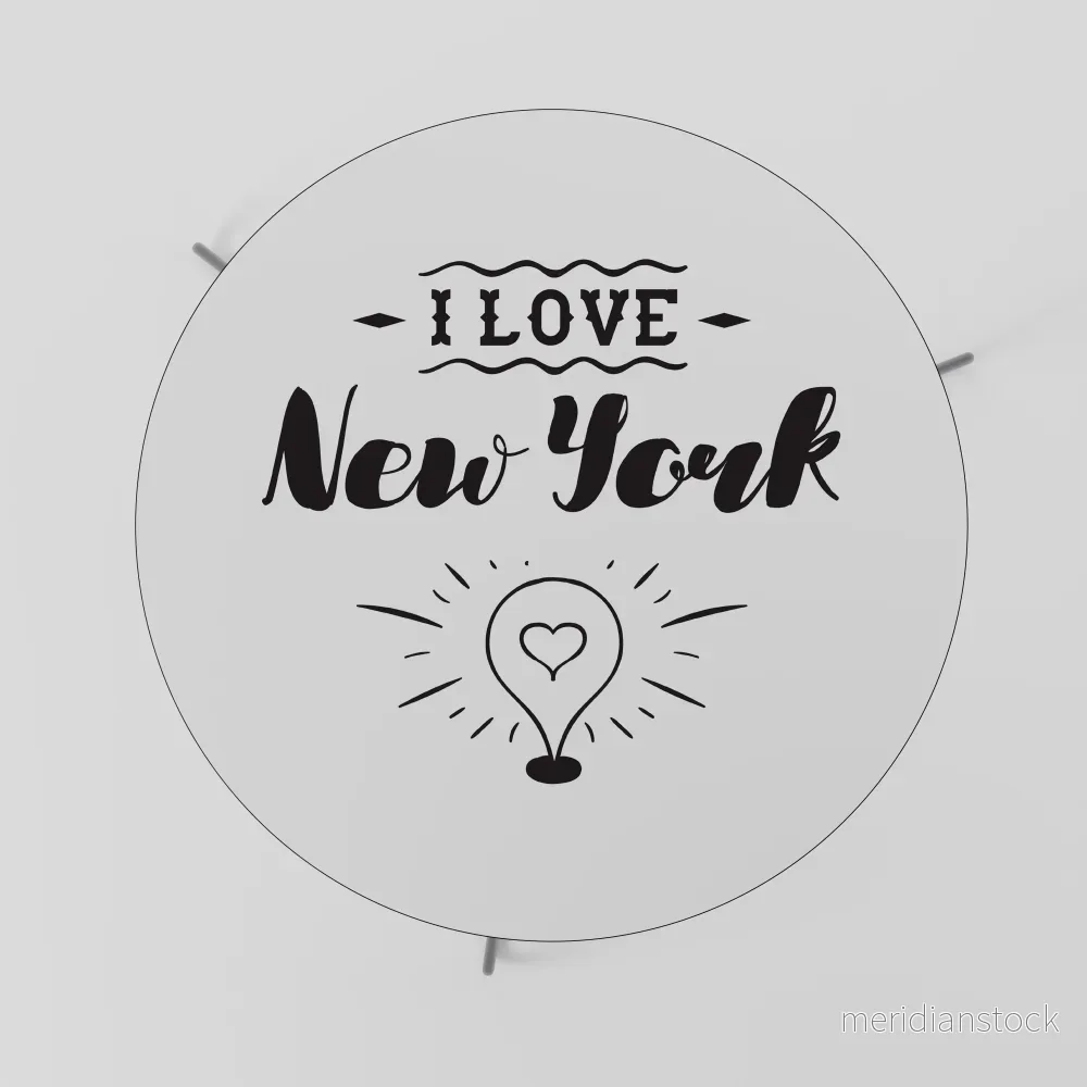 I LOVE NEW YORK Soffbord - Bild 2