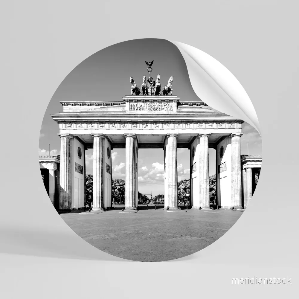 ECHOES OF HISTORY Rund väggdekal ECHOES OF HISTORY Rund väggdekal