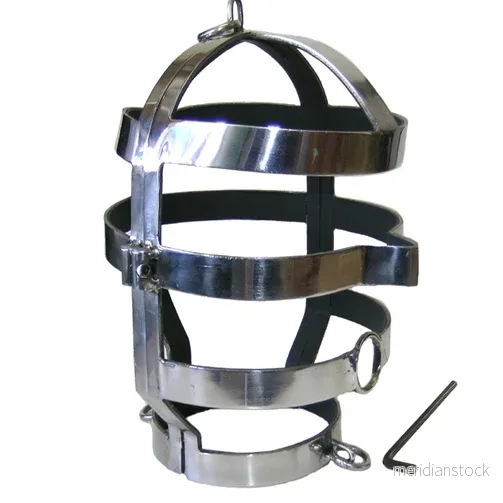 METAL HARD - MASK WITH STEEL NECKLACE - Bild 2
