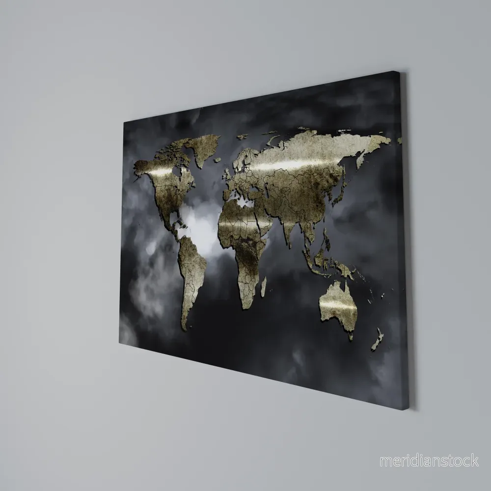 GOLDEN EARTH REVERIE Horizontal Canvas Print - Bild 3
