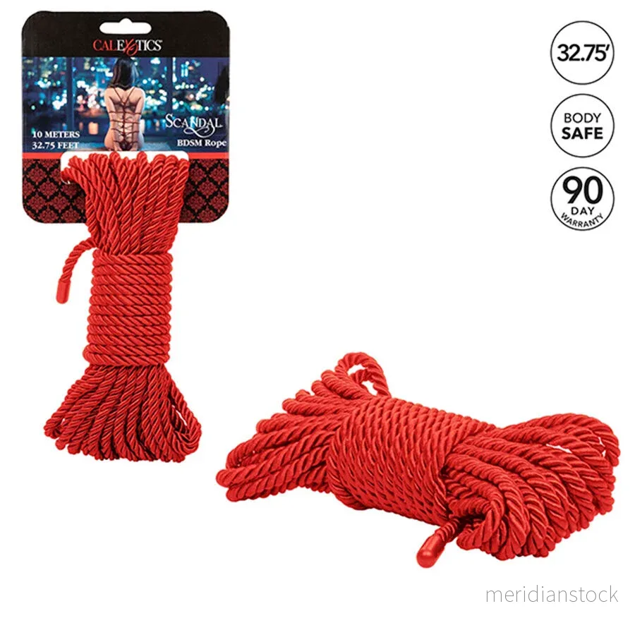 CALEXOTICS - SCANDAL RED BDSM ROPE 10 M - Bild 3