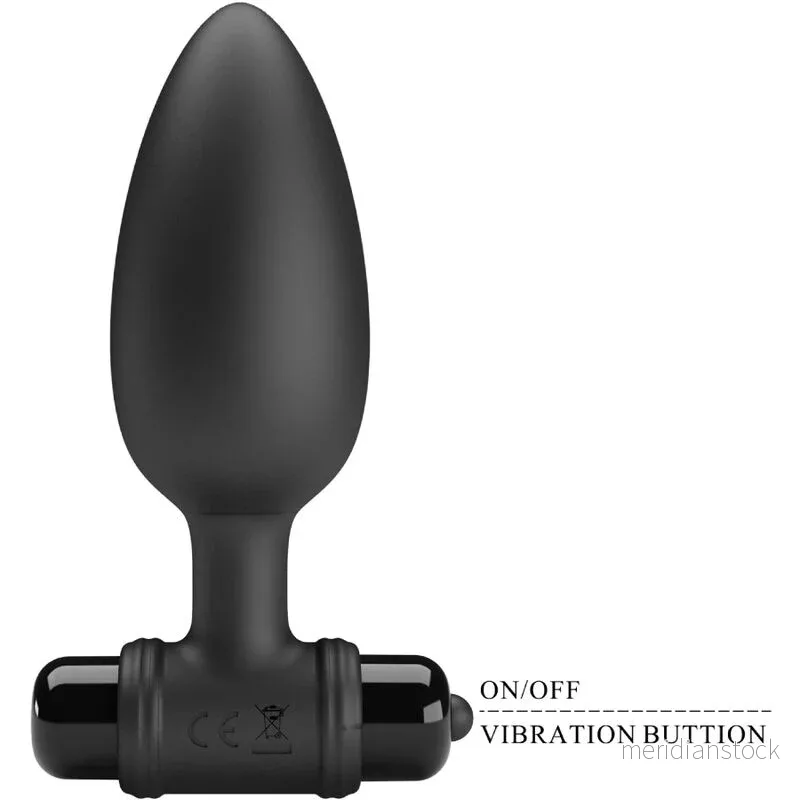 PRETTY LOVE - VIBRA BUTT PLUG 2 ANAL PLUG 10 VIBRATIONS BLACK - Bild 3