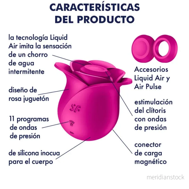 SATISFYER - AIR PULSE PRO 2 MODERN BLOSSOM VIBRATOR - Bild 3